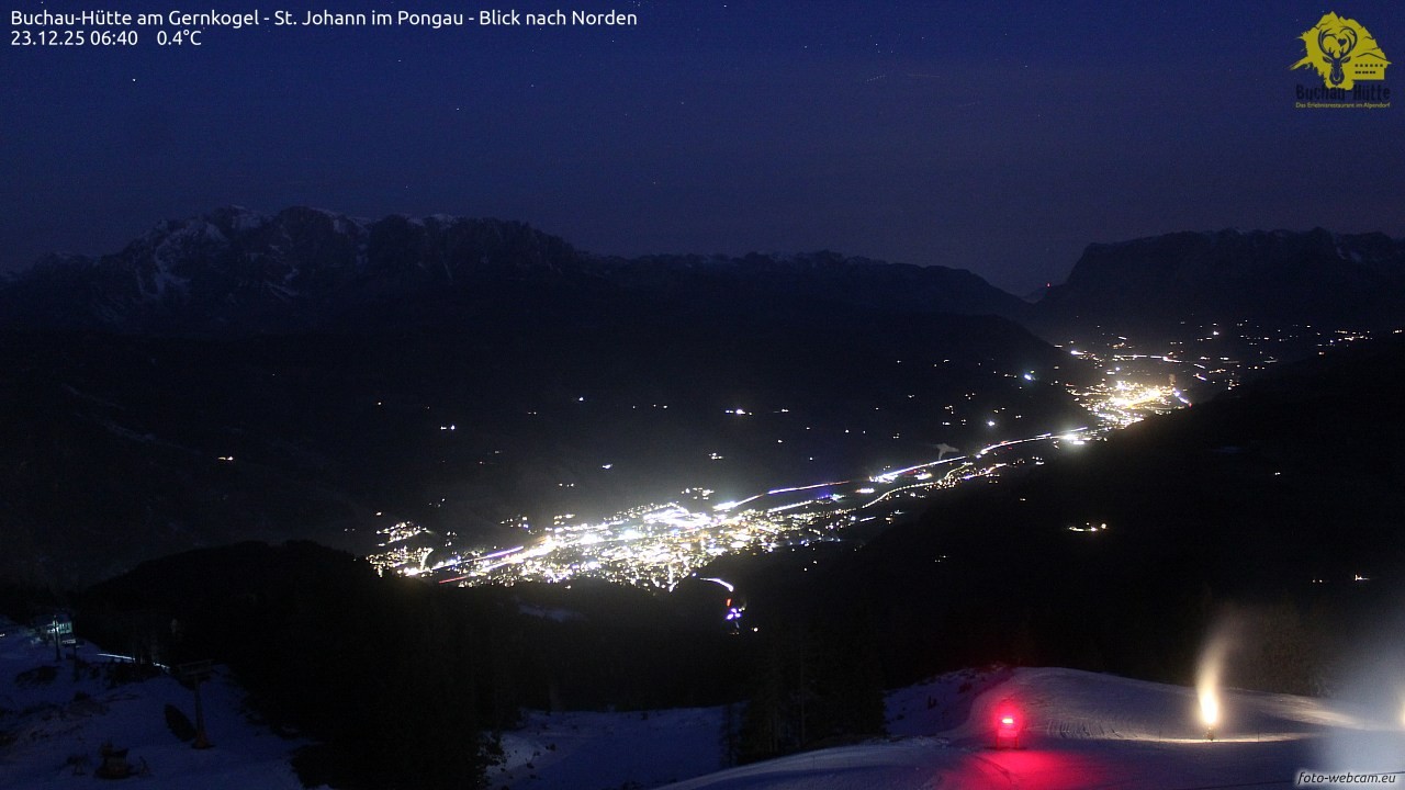 Archiv Foto Webcam Buchau-Hütte am Gernkogel - St. Johann
