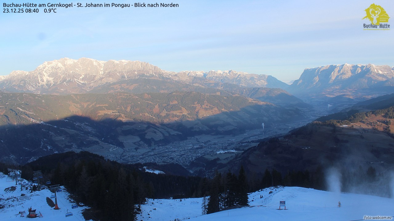 Archiv Foto Webcam Buchau-Hütte am Gernkogel - St. Johann