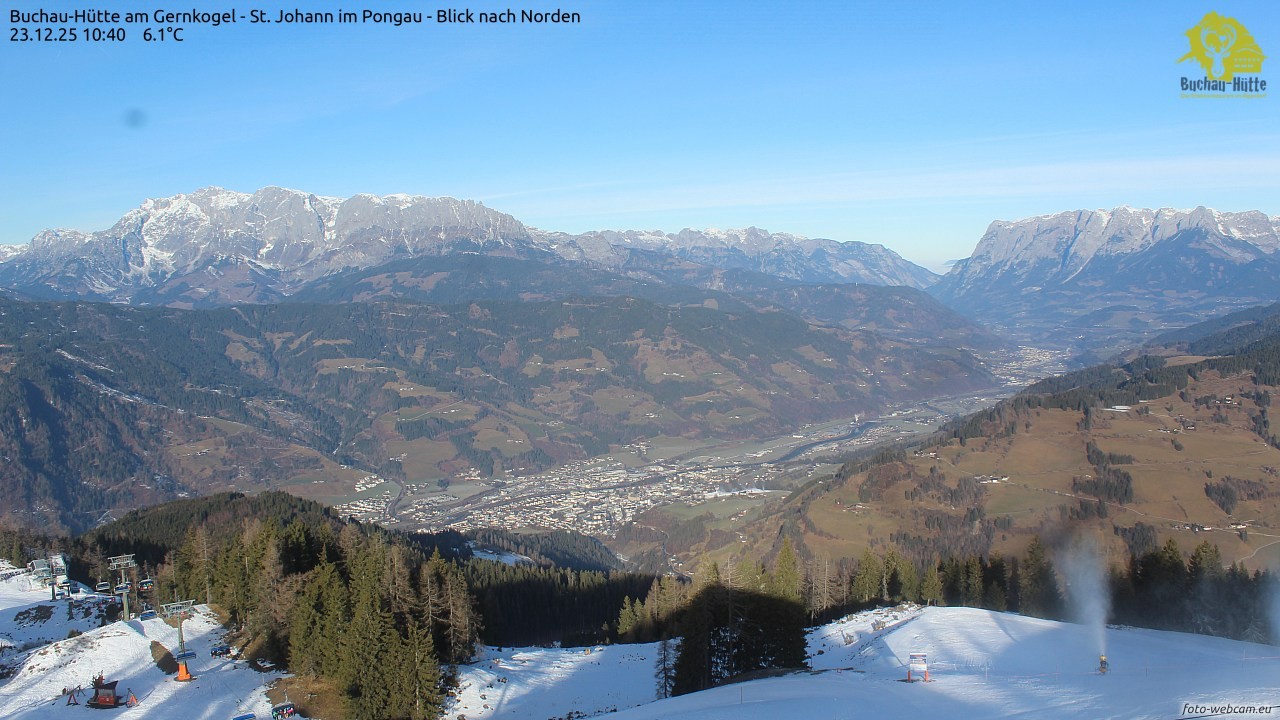 Archiv Foto Webcam Buchau-Hütte am Gernkogel - St. Johann