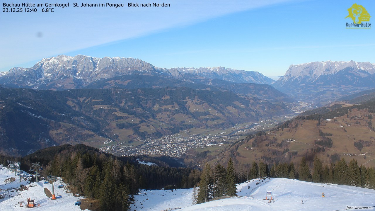 Archiv Foto Webcam Buchau-Hütte am Gernkogel - St. Johann