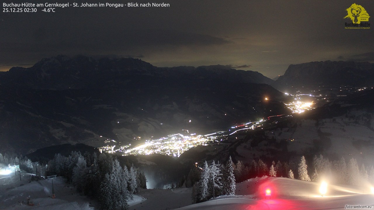 Archiv Foto Webcam Buchau-Hütte am Gernkogel - St. Johann