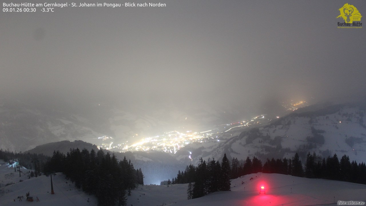 Archiv Foto Webcam Buchau-Hütte am Gernkogel - St. Johann