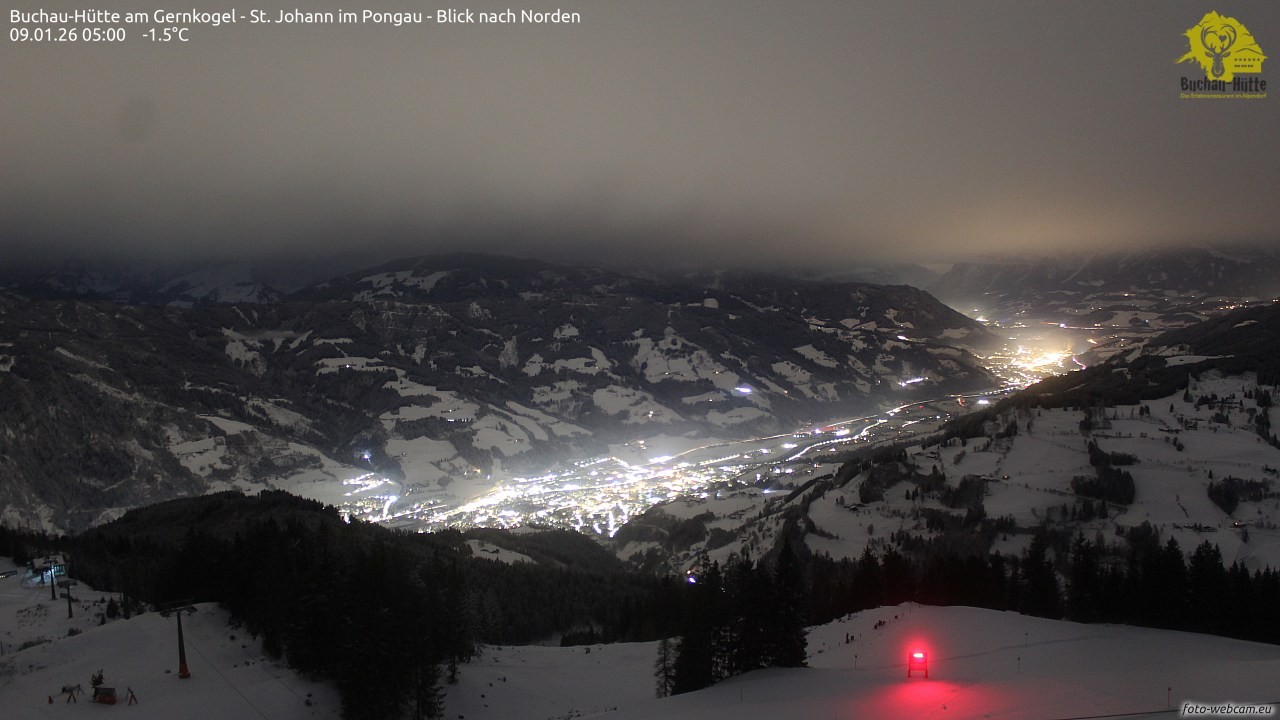 Archived image Webcam Gernkogel - View to the North