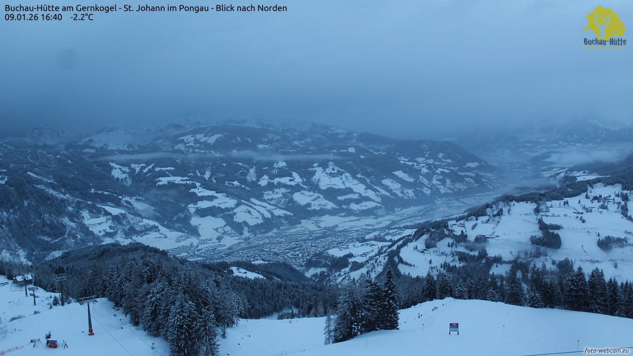 Archived image Webcam Gernkogel - View to the North