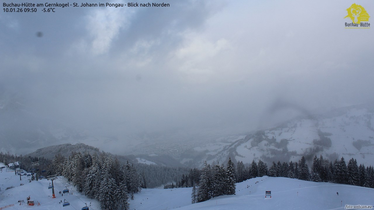 Archiv Foto Webcam Buchau-Hütte am Gernkogel - St. Johann