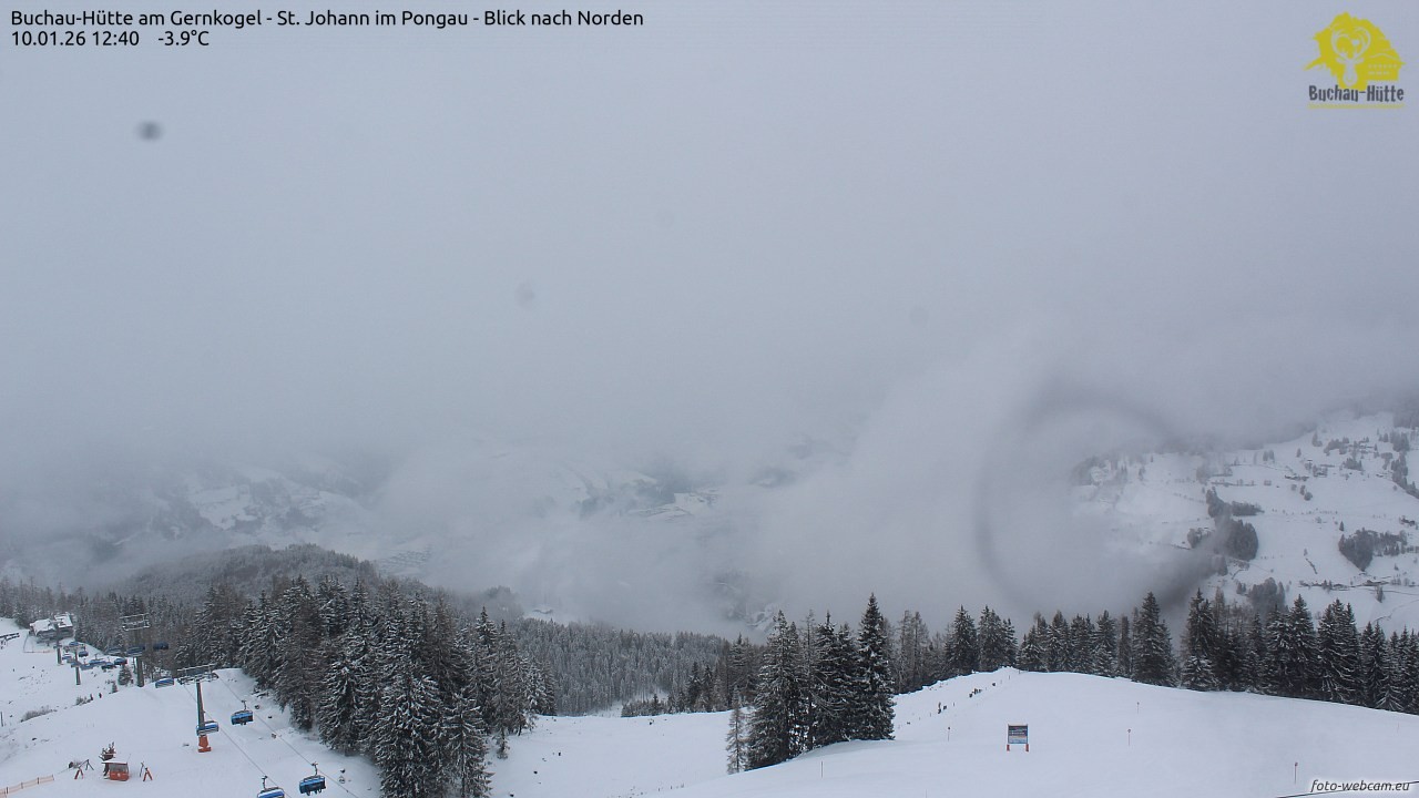 Archiv Foto Webcam Buchau-Hütte am Gernkogel - St. Johann