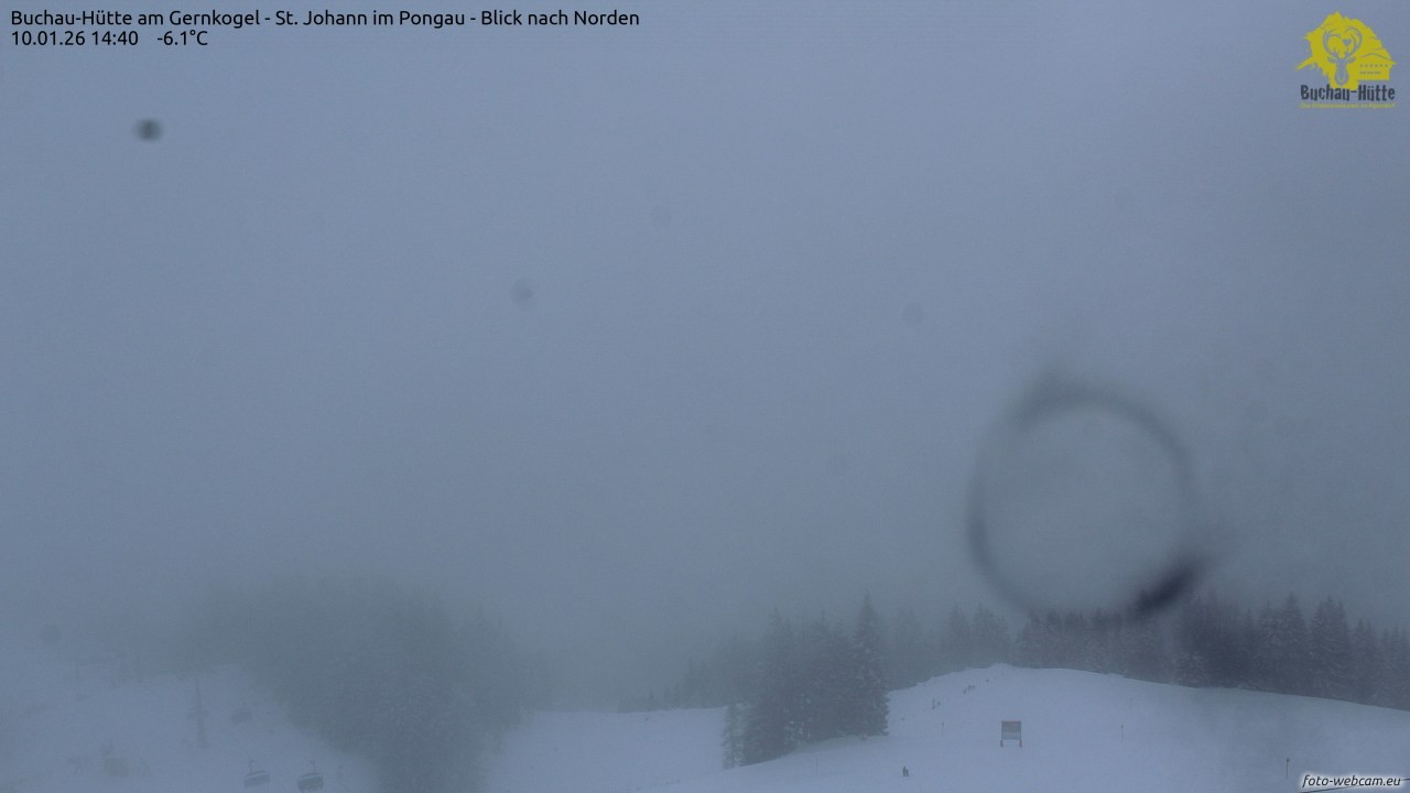 Archiv Foto Webcam Buchau-Hütte am Gernkogel - St. Johann