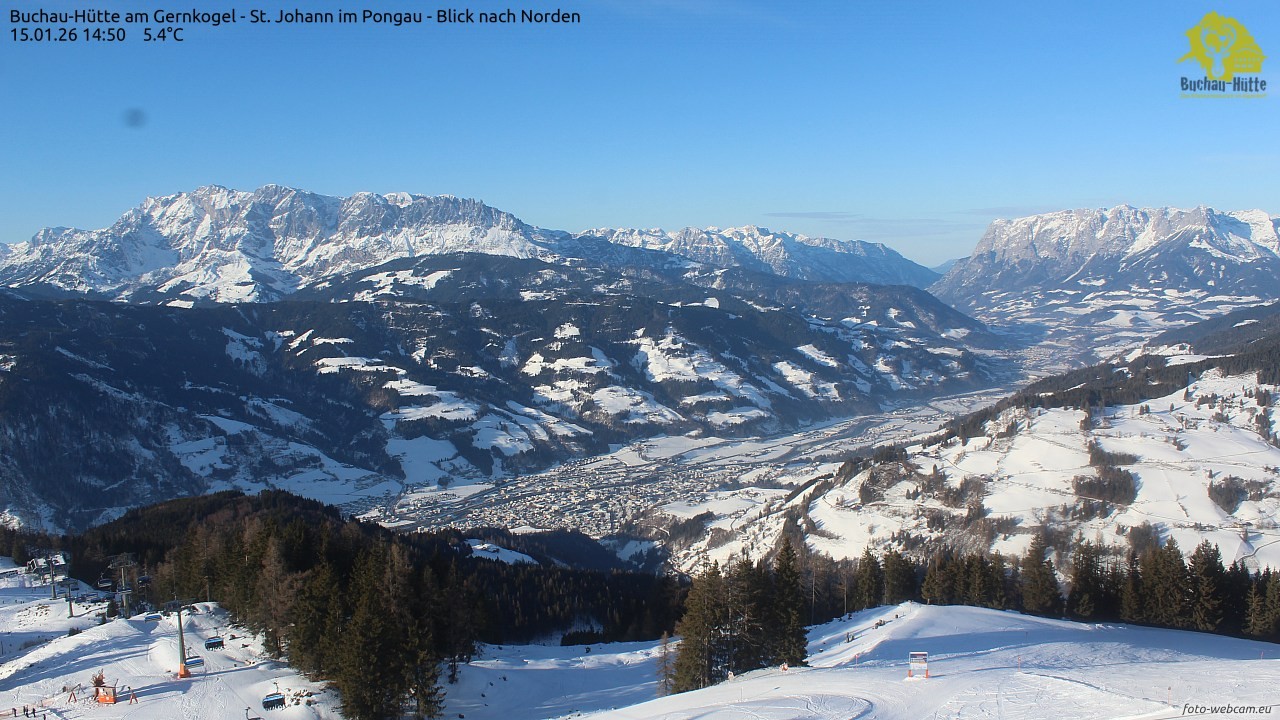 Archiv Foto Webcam Buchau-Hütte am Gernkogel - St. Johann