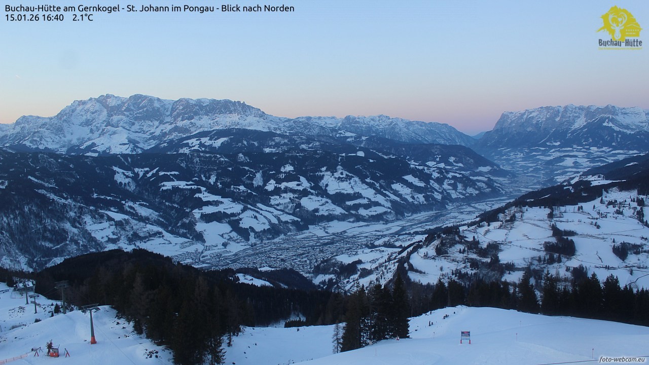 Archiv Foto Webcam Buchau-Hütte am Gernkogel - St. Johann