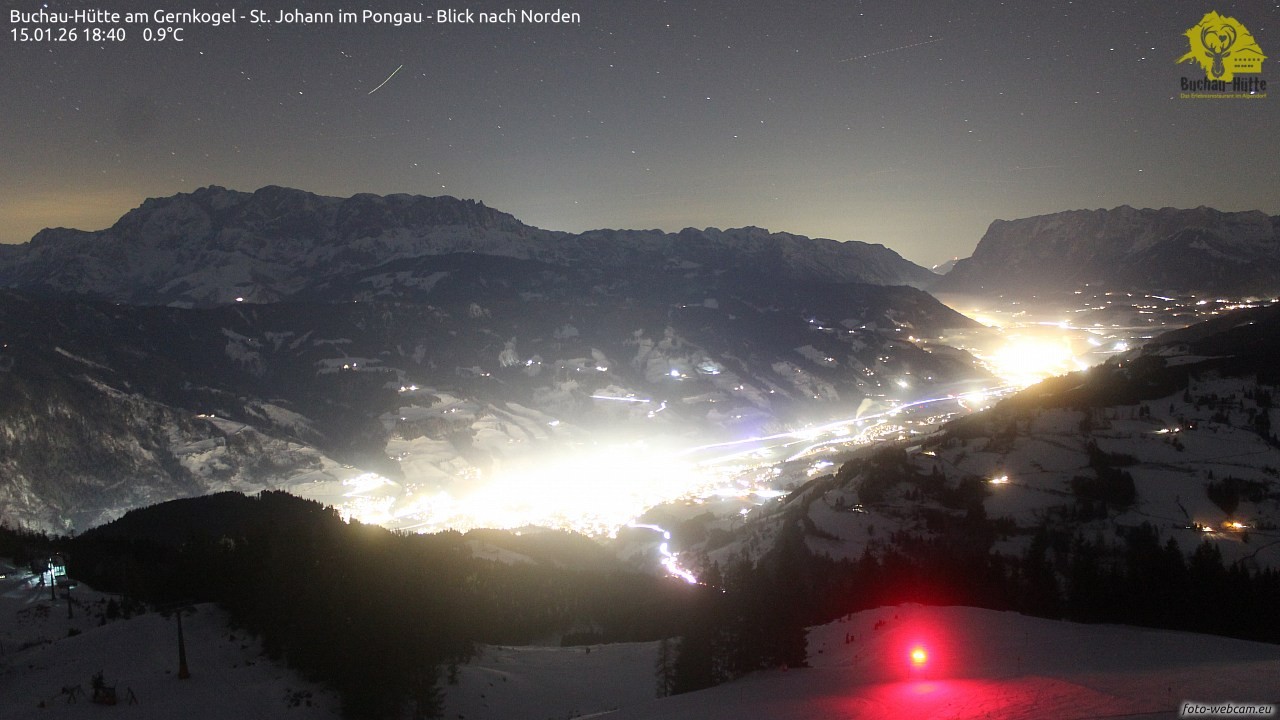 Archiv Foto Webcam Buchau-Hütte am Gernkogel - St. Johann