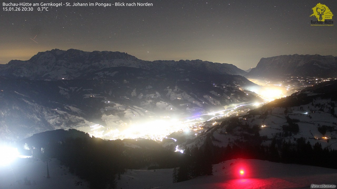 Archiv Foto Webcam Buchau-Hütte am Gernkogel - St. Johann