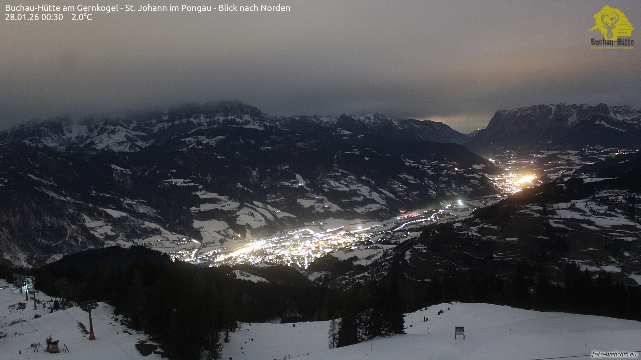 Archived image Webcam Gernkogel - View to the North