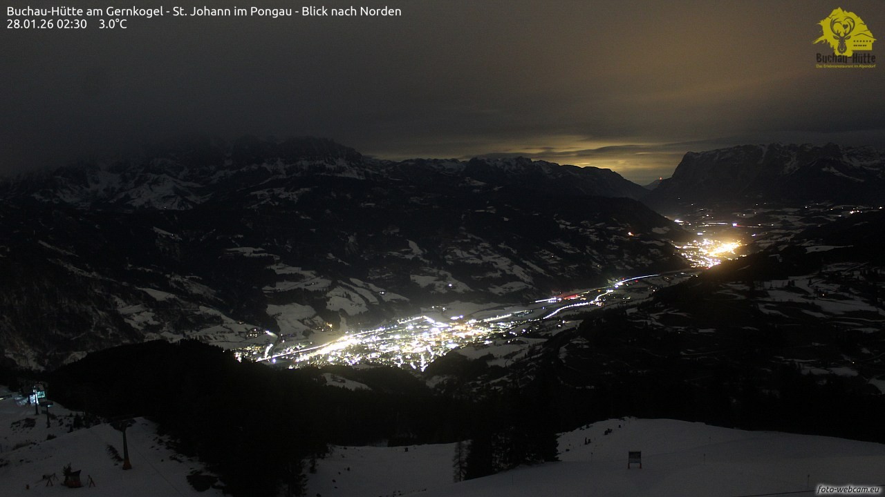 Archived image Webcam Gernkogel - View to the North