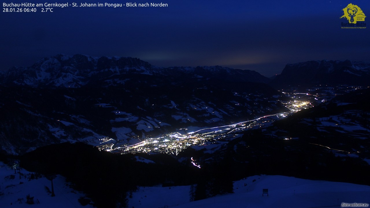 Archived image Webcam Gernkogel - View to the North