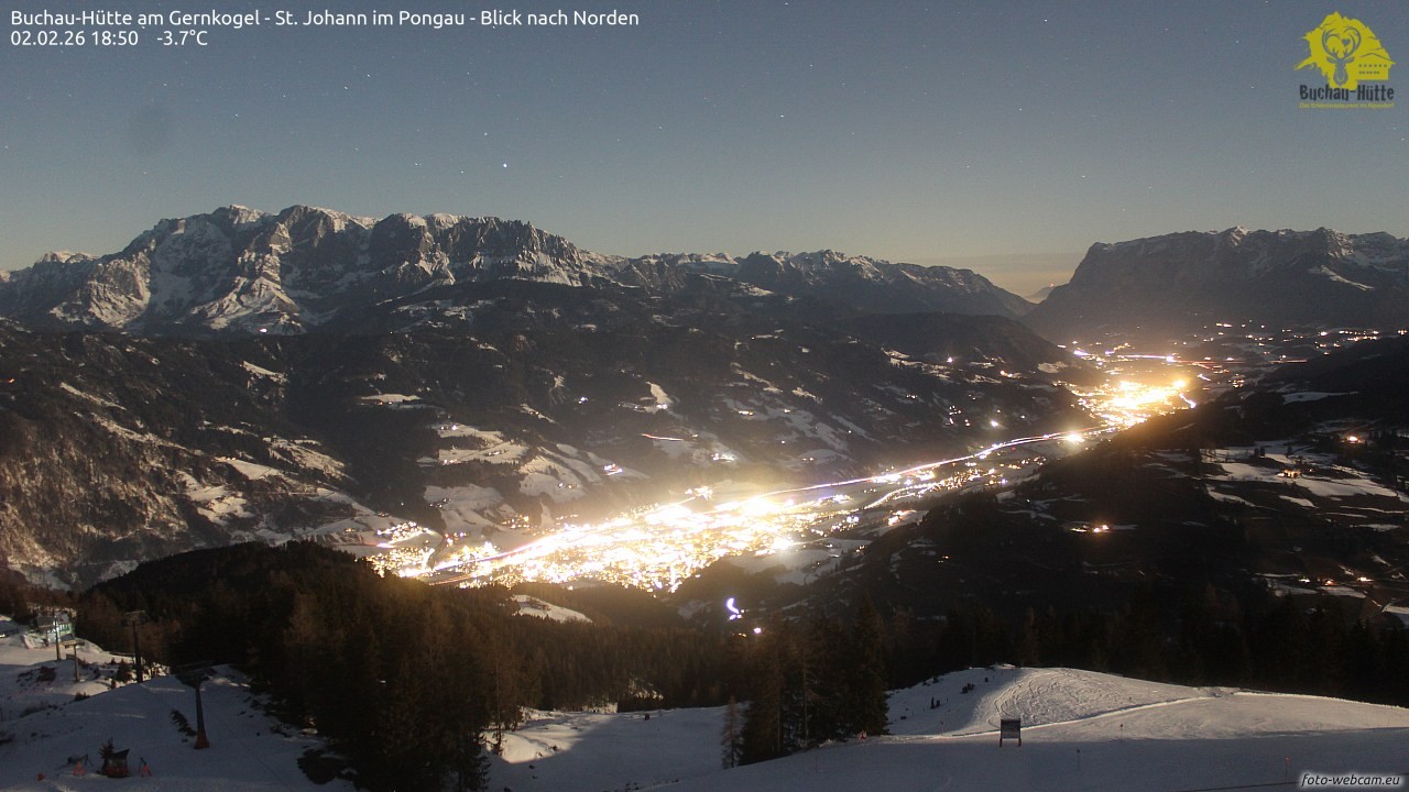 Archived image Webcam Gernkogel - View to the North