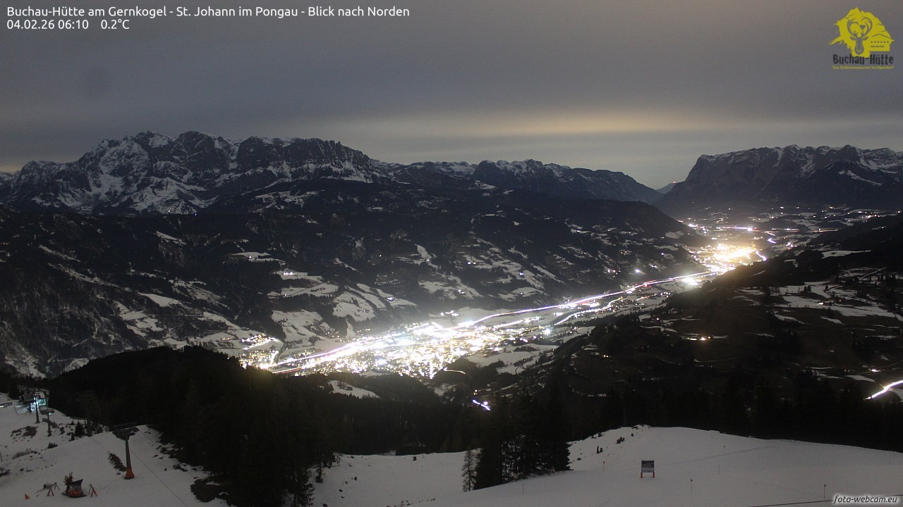 Archiv Foto Webcam Buchau-Hütte am Gernkogel - St. Johann