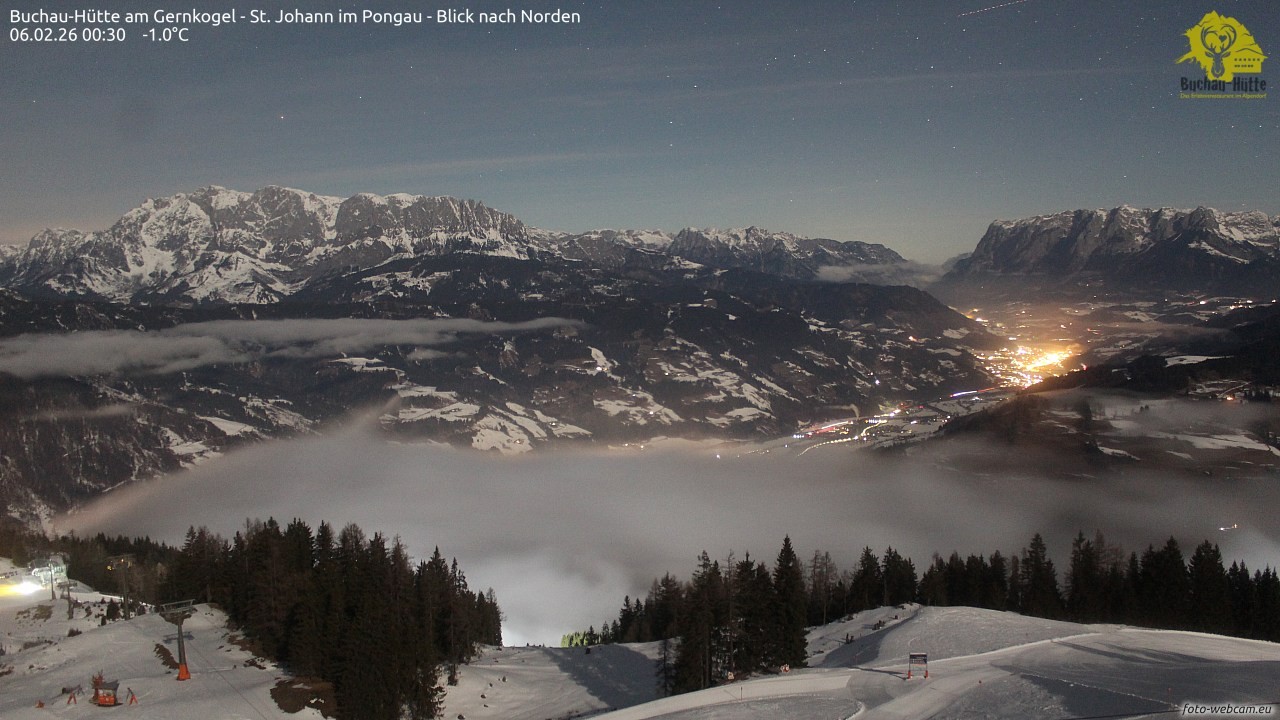 Archived image Webcam Gernkogel - View to the North