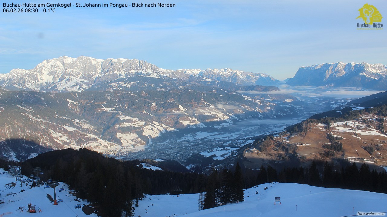 Archived image Webcam Gernkogel - View to the North