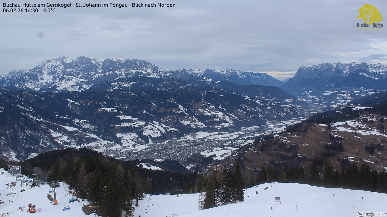 Archived image Webcam Gernkogel - View to the North