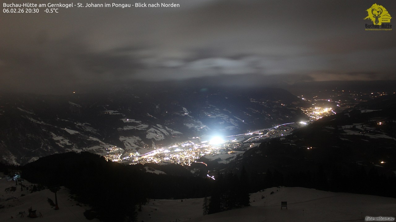 Archiv Foto Webcam Buchau-Hütte am Gernkogel - St. Johann