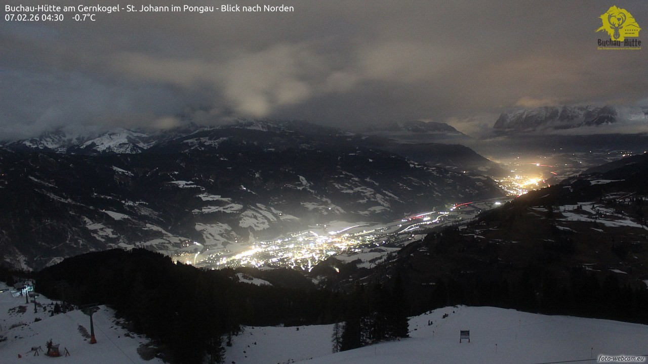 Archived image Webcam Gernkogel - View to the North