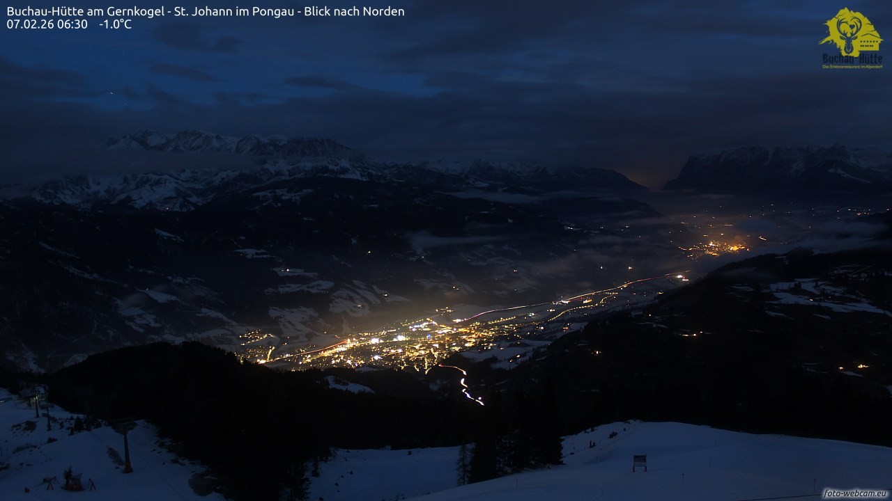 Archived image Webcam Gernkogel - View to the North