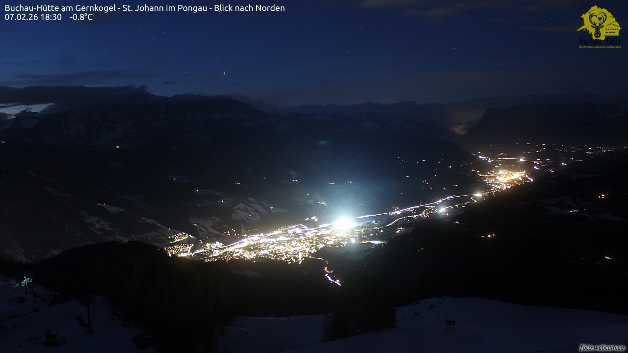 Archived image Webcam Gernkogel - View to the North