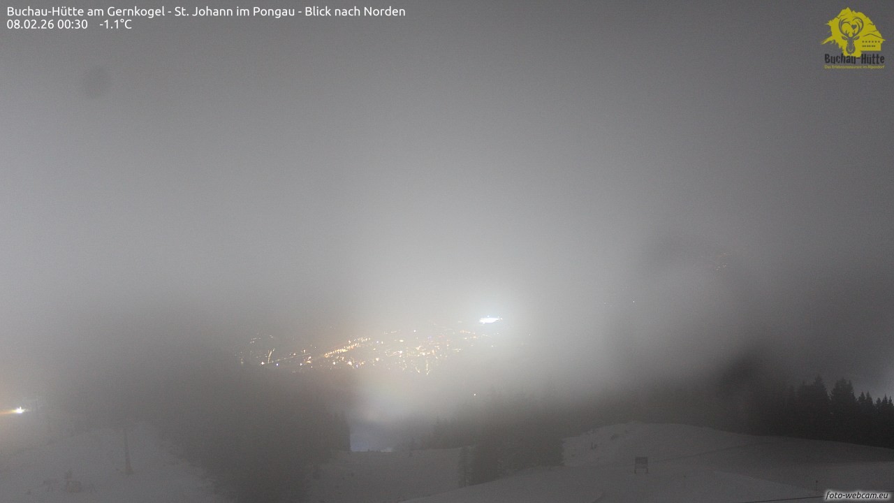 Archiv Foto Webcam Buchau-Hütte am Gernkogel - St. Johann