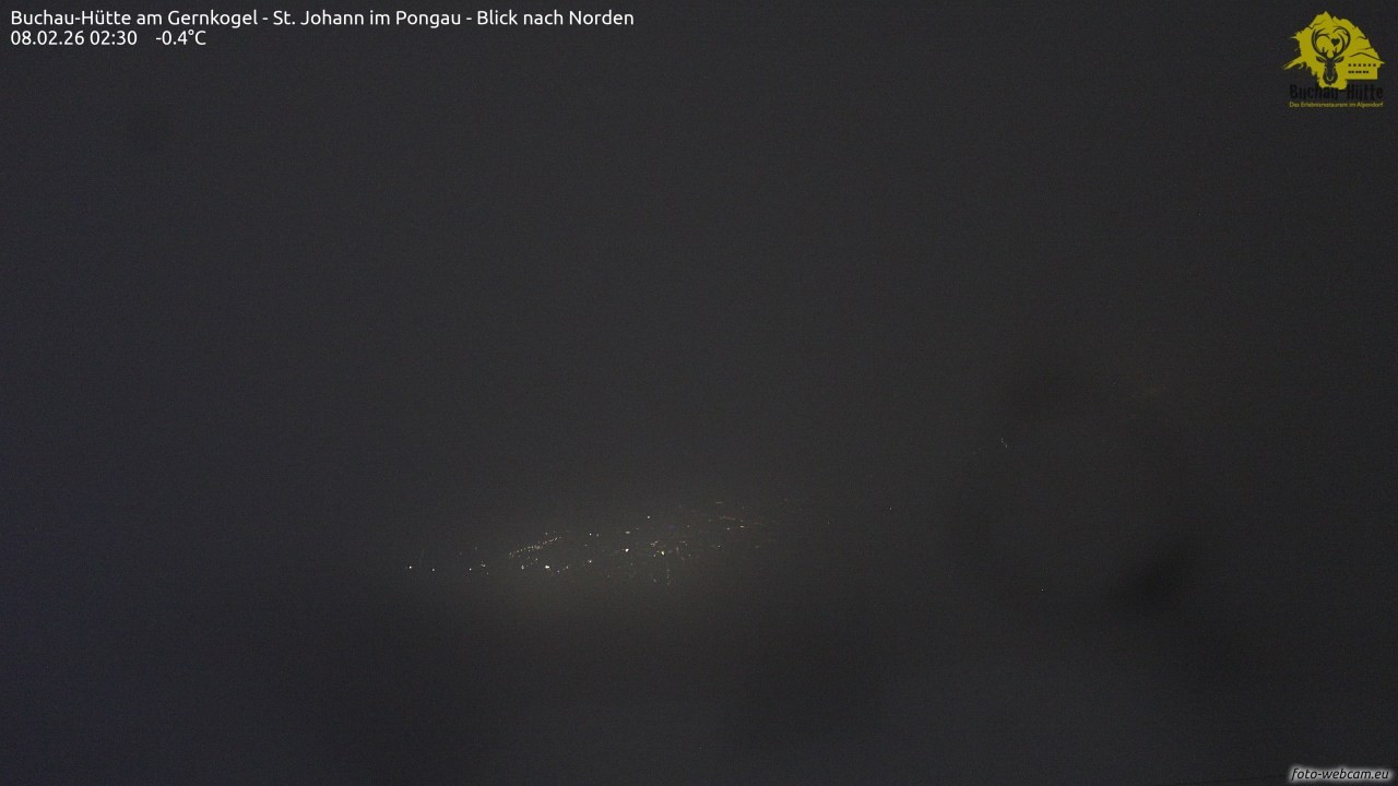 Archiv Foto Webcam Buchau-Hütte am Gernkogel - St. Johann