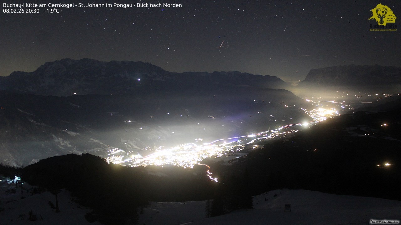 Archiv Foto Webcam Buchau-Hütte am Gernkogel - St. Johann
