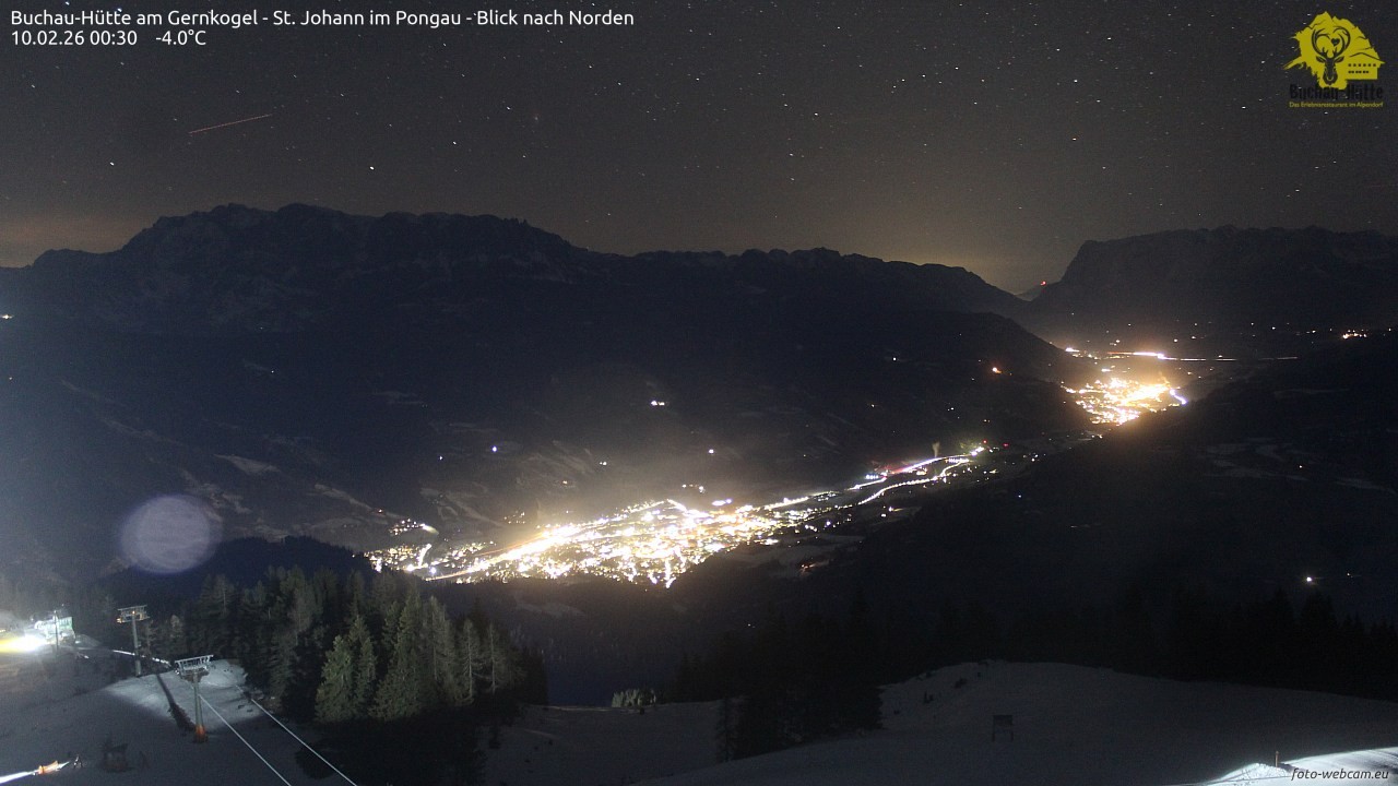 Archiv Foto Webcam Buchau-Hütte am Gernkogel - St. Johann