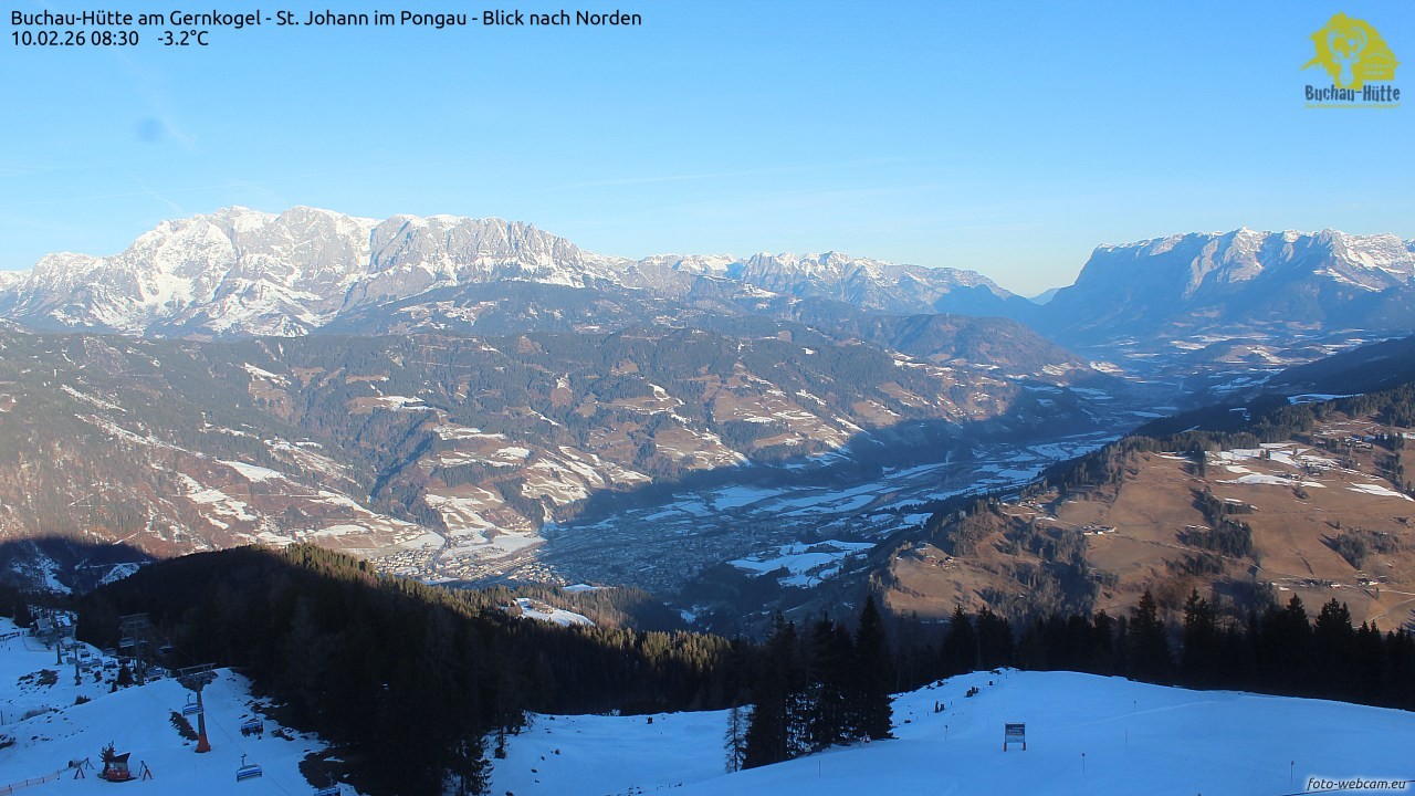Archiv Foto Webcam Buchau-Hütte am Gernkogel - St. Johann