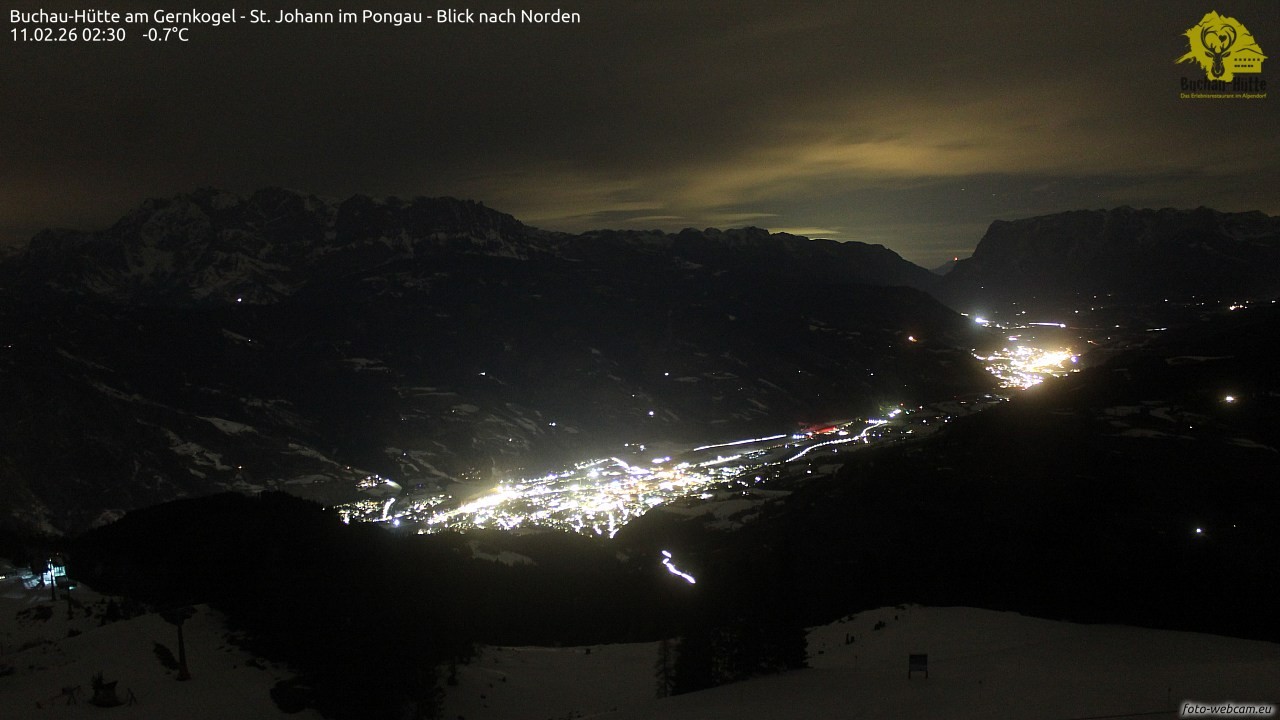 Archived image Webcam Gernkogel - View to the North