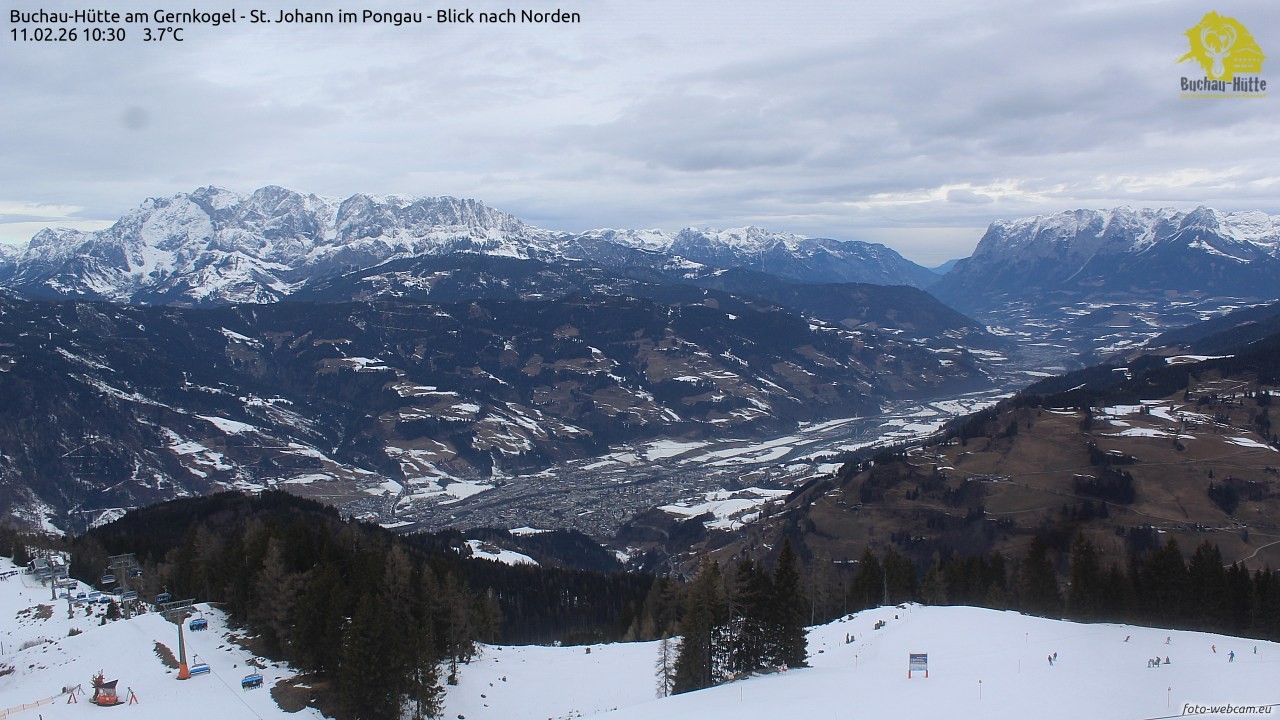 Archiv Foto Webcam Buchau-Hütte am Gernkogel - St. Johann