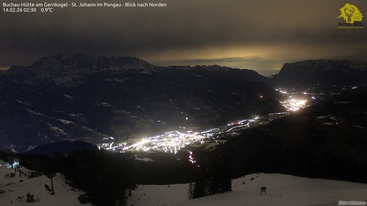 Archiv Foto Webcam Buchau-Hütte am Gernkogel - St. Johann