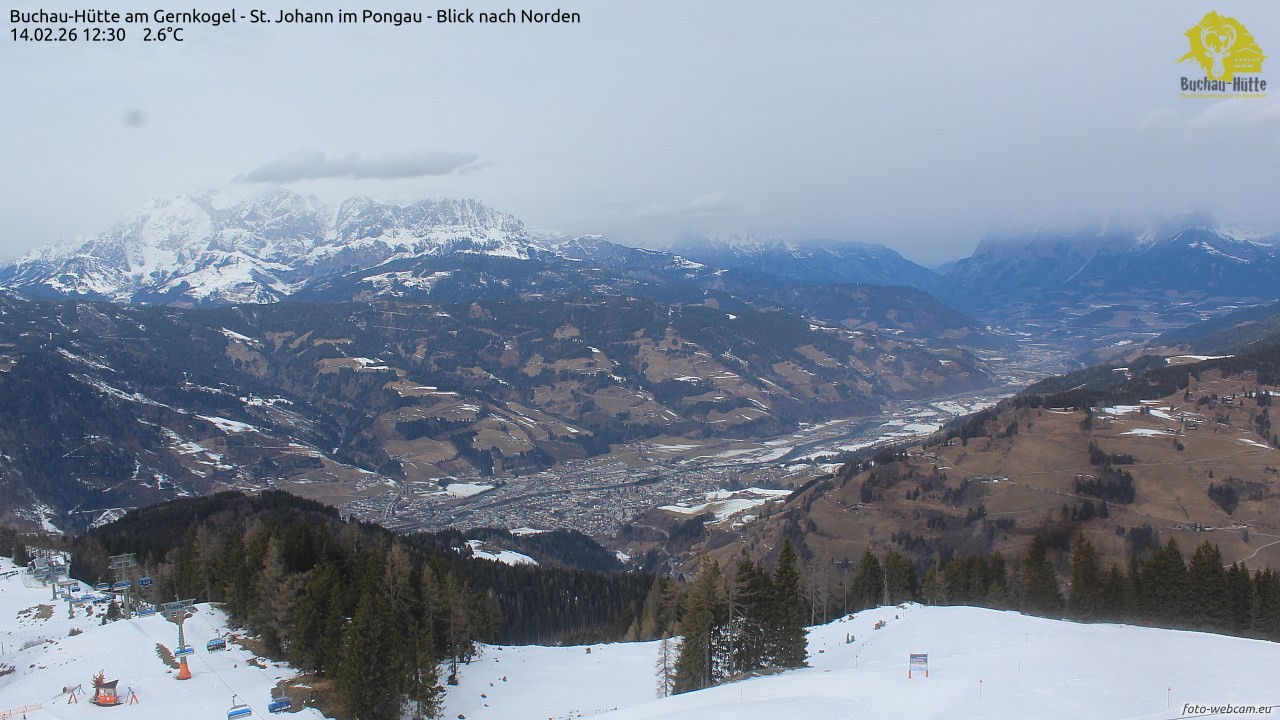 Archiv Foto Webcam Buchau-Hütte am Gernkogel - St. Johann