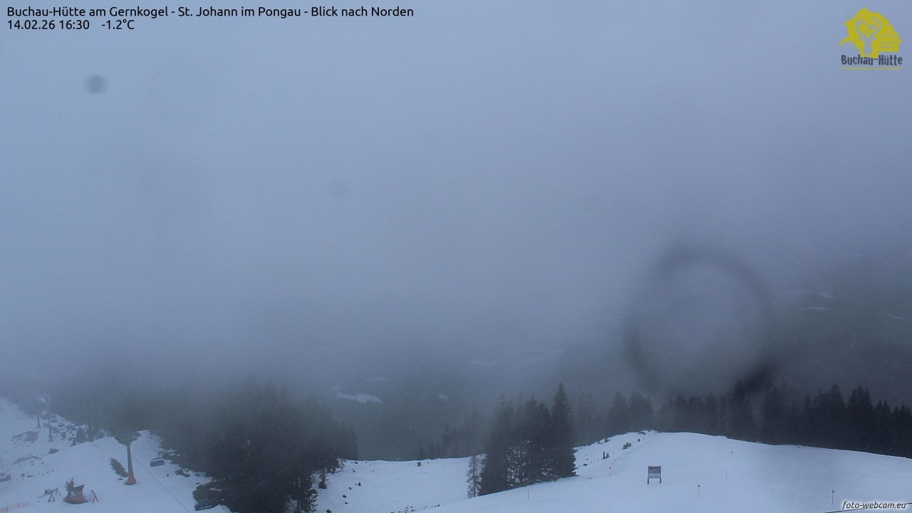 Archiv Foto Webcam Buchau-Hütte am Gernkogel - St. Johann
