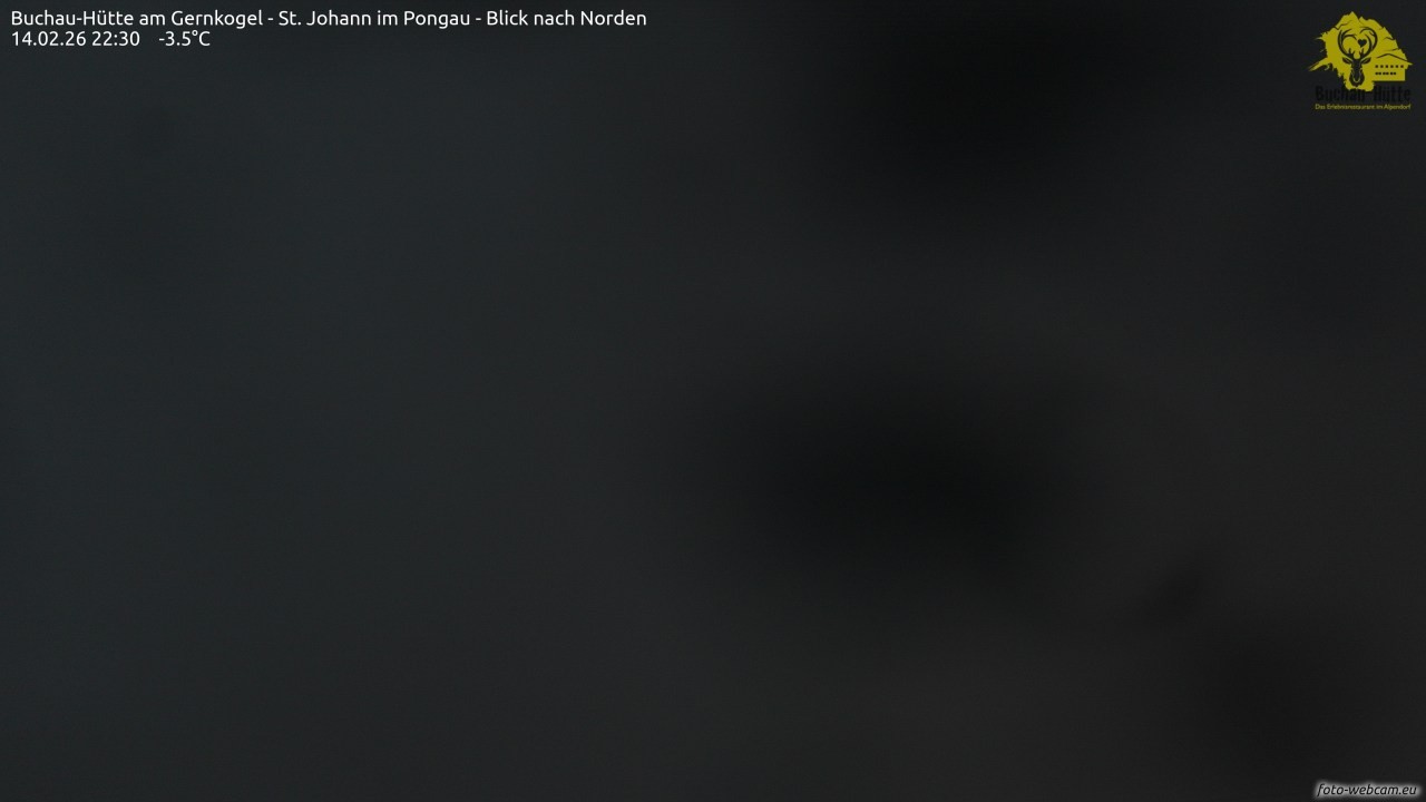Archiv Foto Webcam Buchau-Hütte am Gernkogel - St. Johann