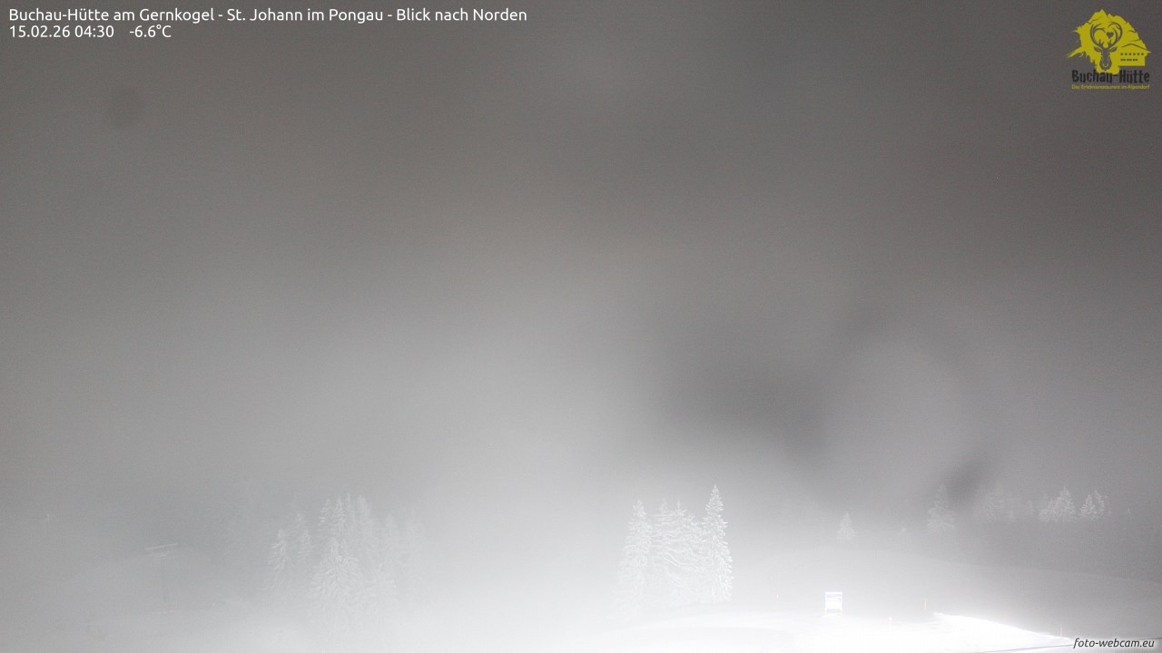 Archiv Foto Webcam Buchau-Hütte am Gernkogel - St. Johann