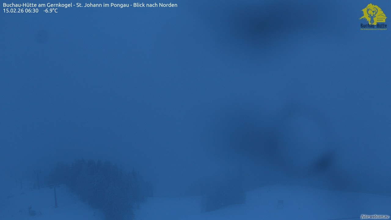 Archiv Foto Webcam Buchau-Hütte am Gernkogel - St. Johann