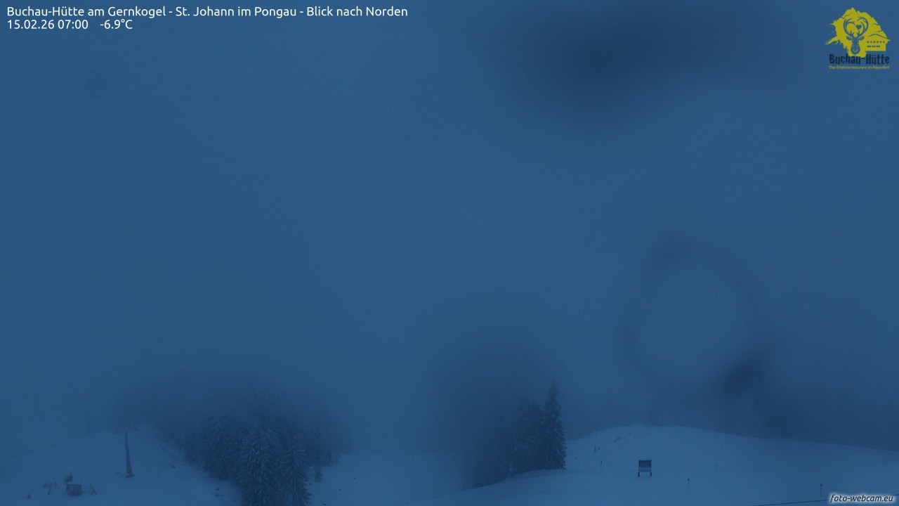 Archiv Foto Webcam Buchau-Hütte am Gernkogel - St. Johann