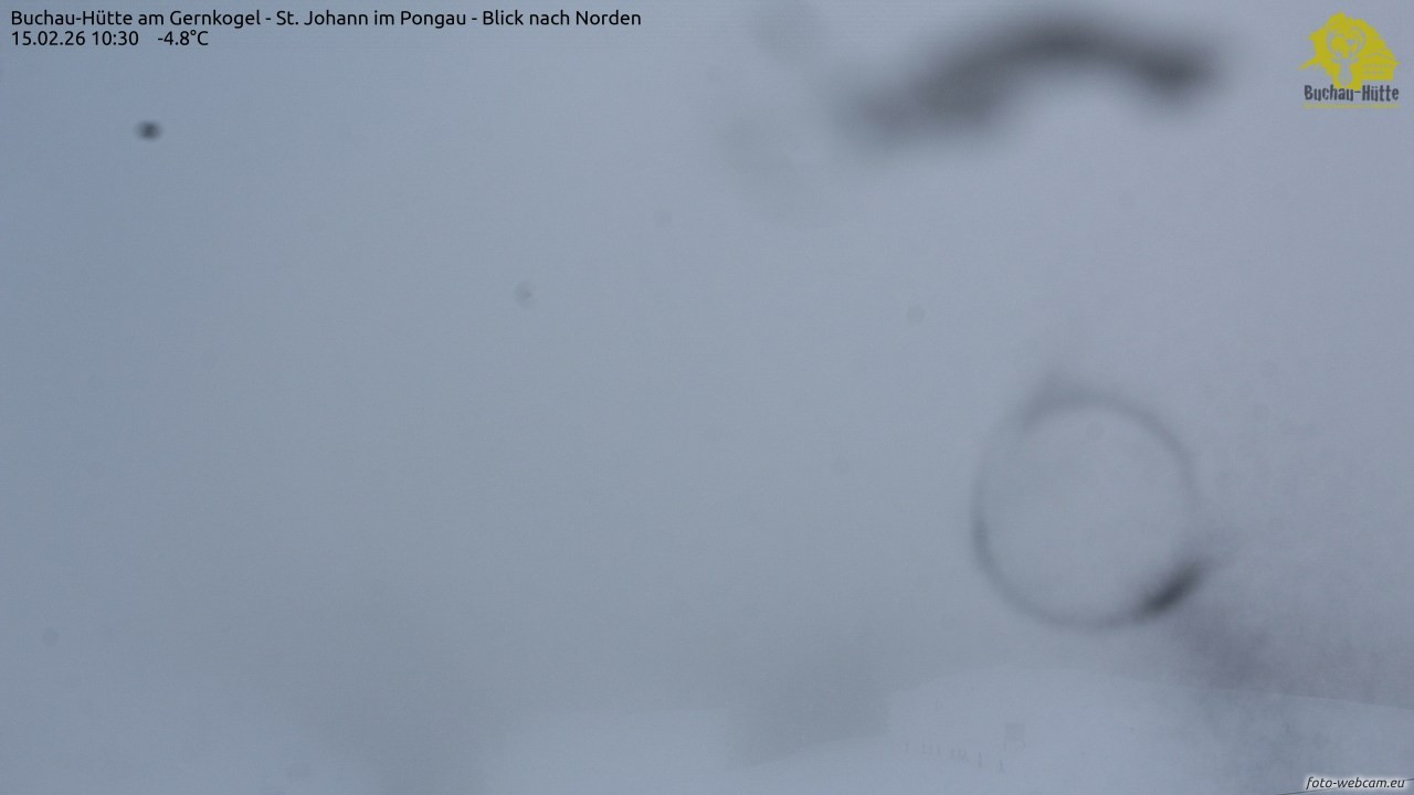 Archiv Foto Webcam Buchau-Hütte am Gernkogel - St. Johann