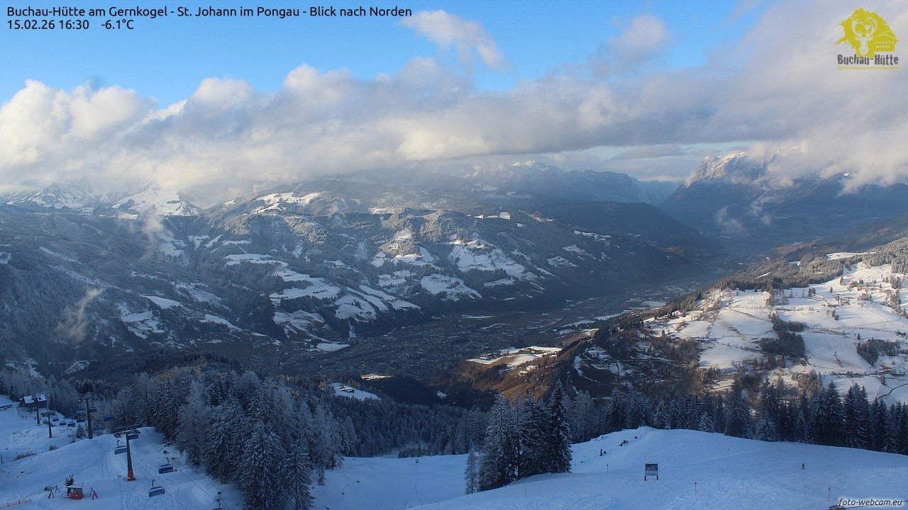 Archiv Foto Webcam Buchau-Hütte am Gernkogel - St. Johann