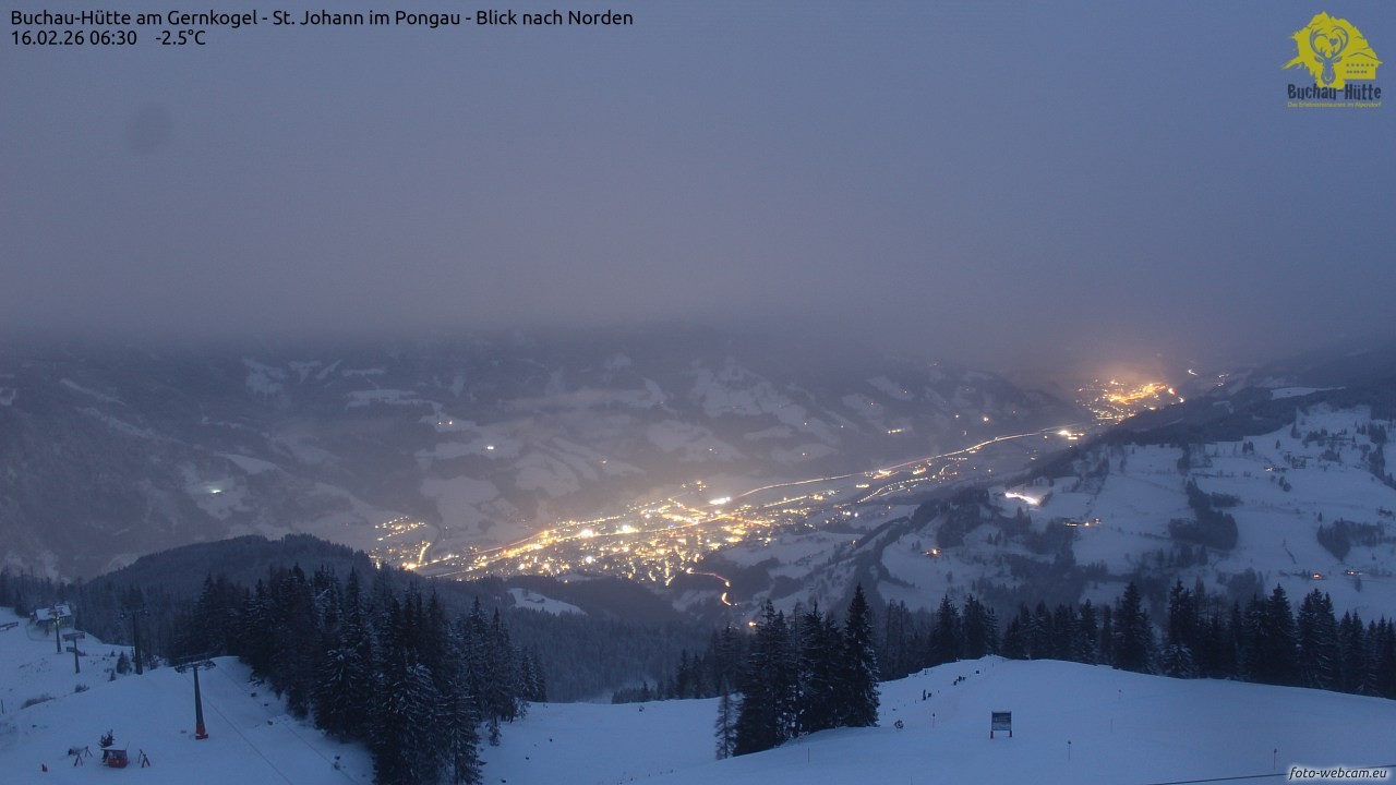 Archiv Foto Webcam Buchau-Hütte am Gernkogel - St. Johann