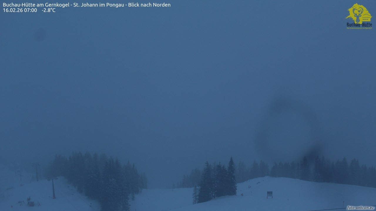 Archiv Foto Webcam Buchau-Hütte am Gernkogel - St. Johann