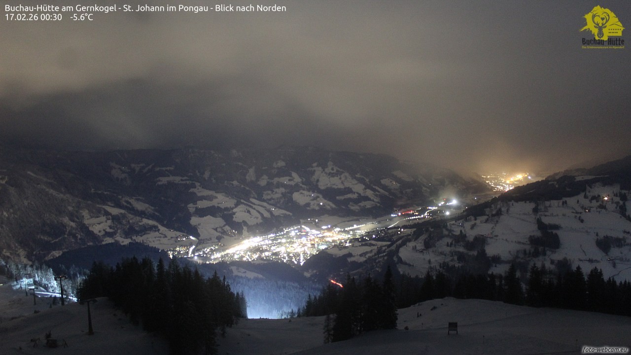 Archived image Webcam Gernkogel - View to the North