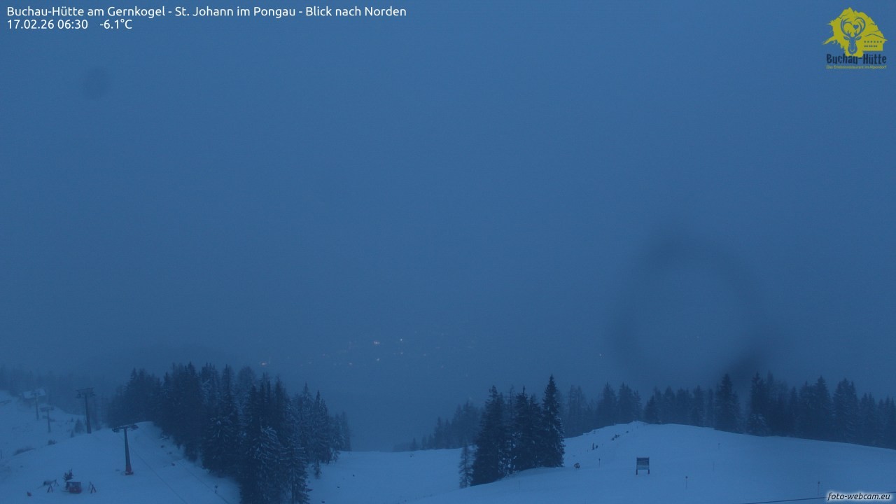 Archived image Webcam Gernkogel - View to the North