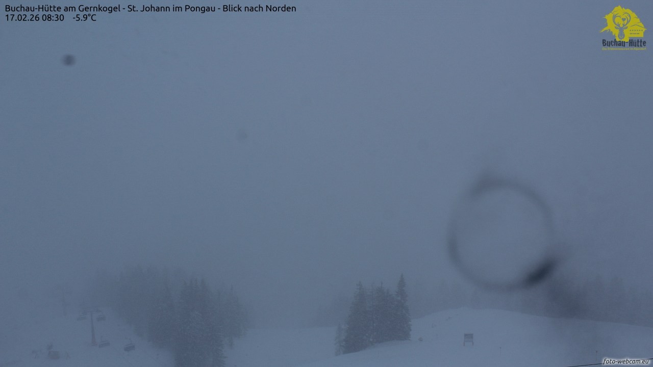 Archived image Webcam Gernkogel - View to the North