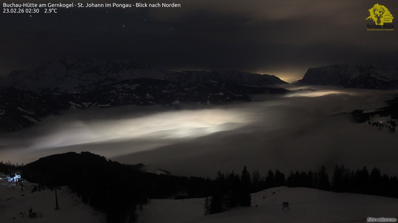 Archiv Foto Webcam Buchau-Hütte am Gernkogel - St. Johann