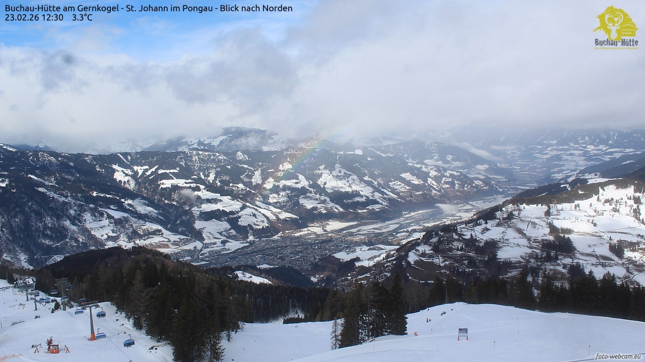 Archiv Foto Webcam Buchau-Hütte am Gernkogel - St. Johann
